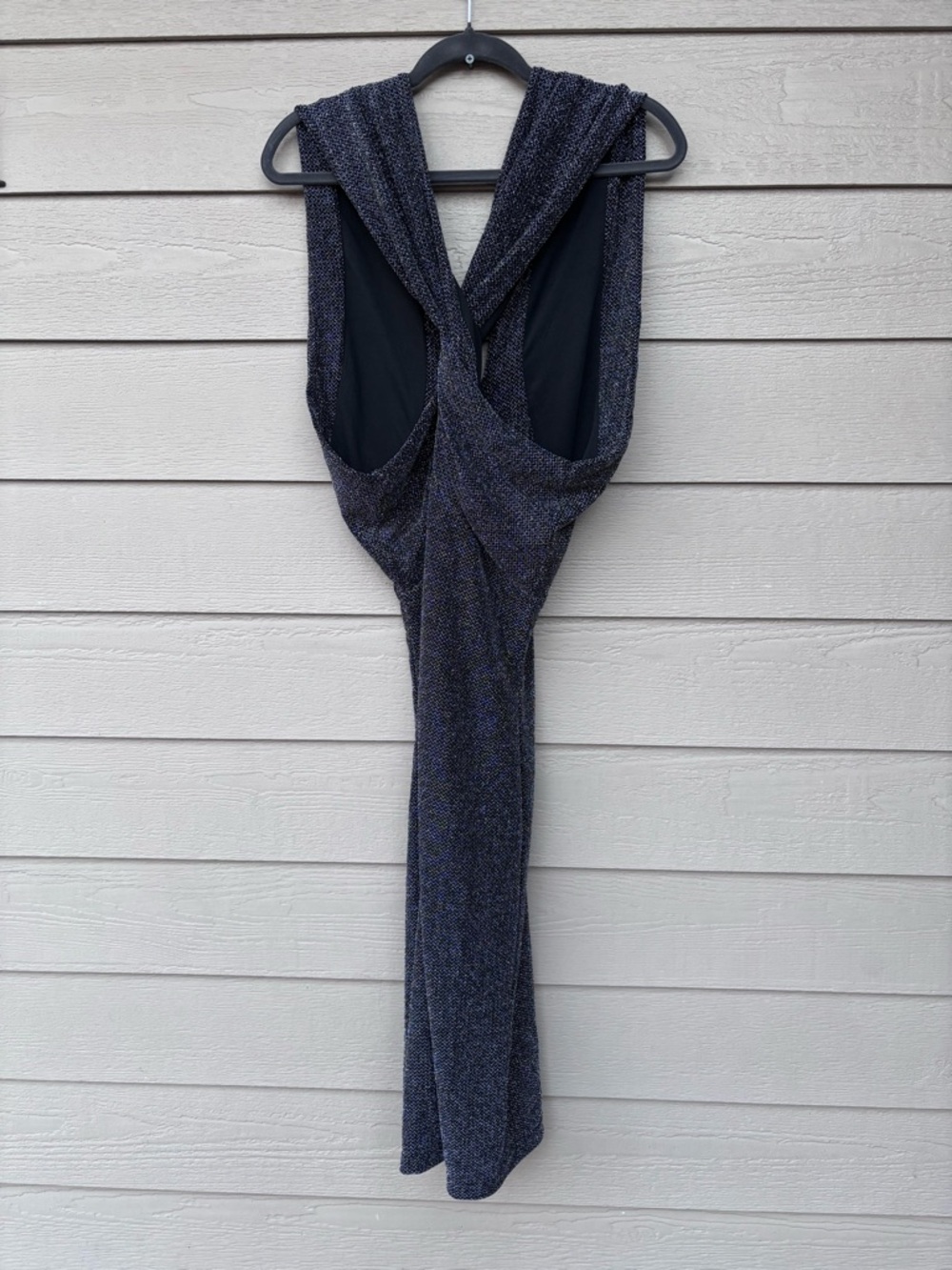 Silver and Black Multiway Convertible Infinity Dress NWT Long Tall Sally LTS